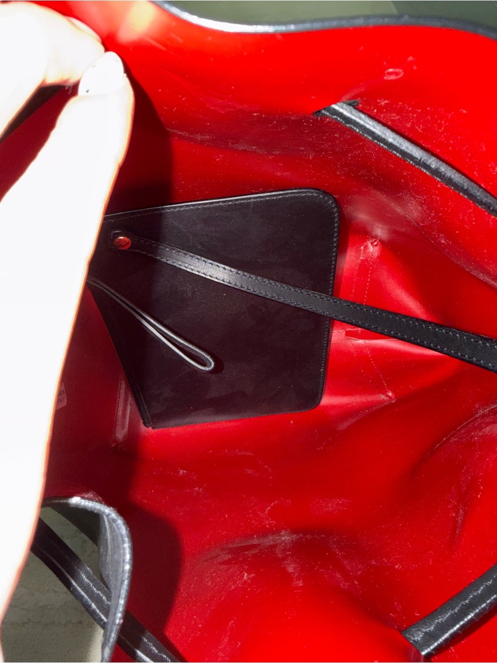 Mansur Gavriel Black Mini Bucket Bag - Picture 6 of 9